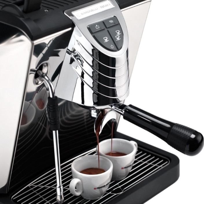 картинка Кофемашина Nuova Simonelli Oscar II Tank Black c прессостатом