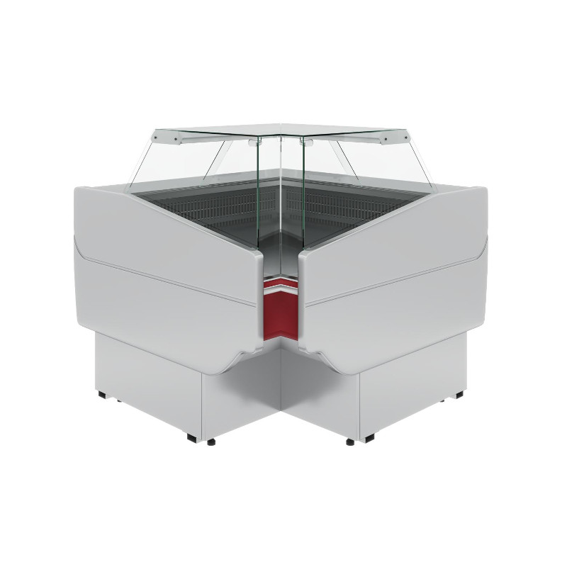 Витрина холодильная Carboma Atrium 2 GC120 VV-6 3004 динамика внутренний угол