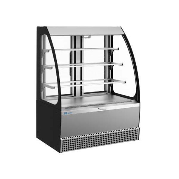 Витрина кондитерская KAYMAN KВК-950М открытая люкс черный