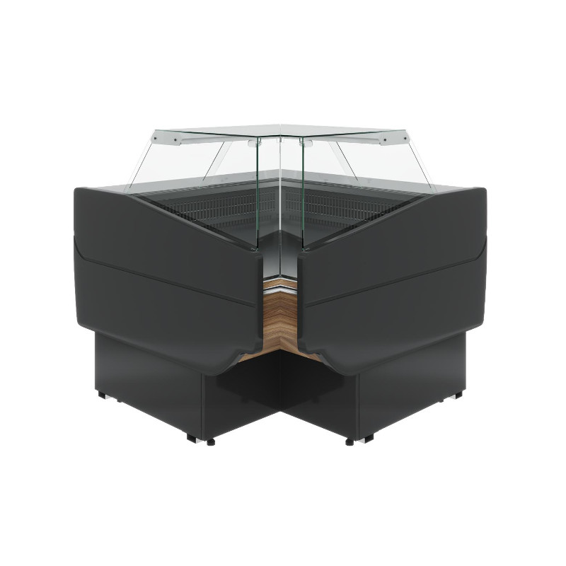 Витрина холодильная Carboma Atrium 2 GC120 VM-6 KombiLux динамика внутренний угол