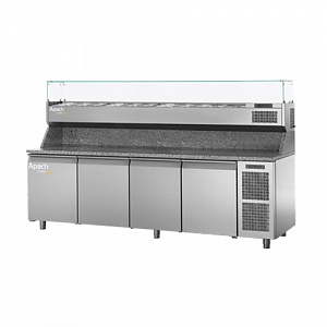 картинка Стол холодильный для пиццы Apach Chef Line LTPZ1111TUD38 GN 1/3