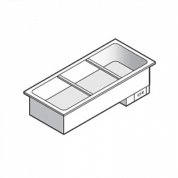 картинка Мармит для 1 и 2 блюд EMAINOX I7VB2 8046420 встраиваемый